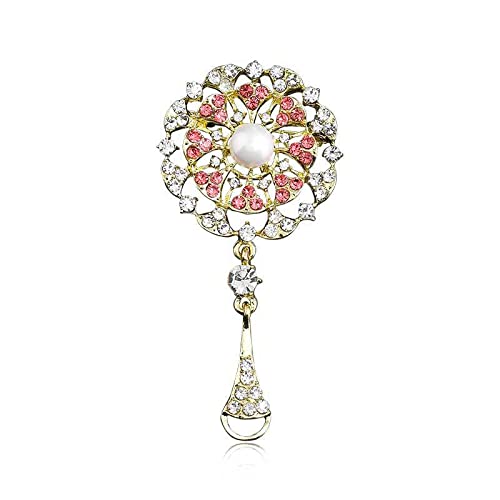 ブローチ女性のための Broche ヴィンテージクリスタルピンジュエリー