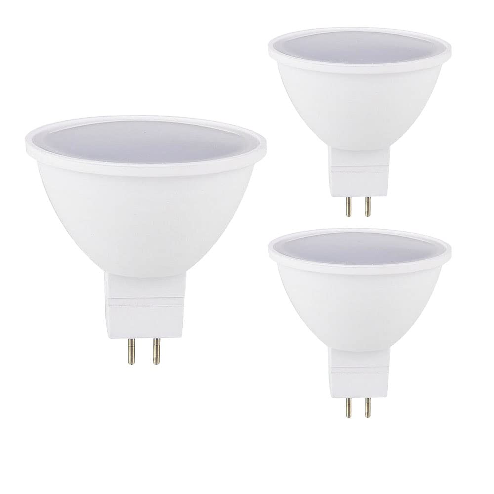 3 Pcs 7W MR16 LED Light Bulbs Cool White 6000K GU5.3 OUKAIDE Spotlight MR16 70W Equivalent, Energy Saving MR16 700LM AC 85-265V Non Dimmable