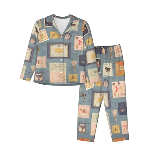 Ensemble de pyjama femme ours marron : le cadeau de nuit doux et mignon