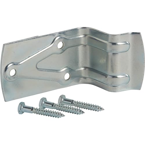 National Hardware N100-834 Stanley Hardware 100834 Door Bumper Holder & Stopper, No Size, Silver