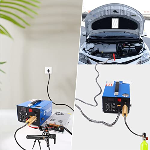 Pcp Air Compressor, 4500Psi/30Mpa Oil/Water-Free High Pressure Air Compressor Pump. #TOP5