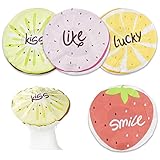 Patrón de moda: fruta de dragón rosa, fresa roja, kiwi verde, limón amarillo. Patrón diferente para combinar con sus diferentes estados de ánimo, adecuado para niñas mayores de 5 años hasta adultos