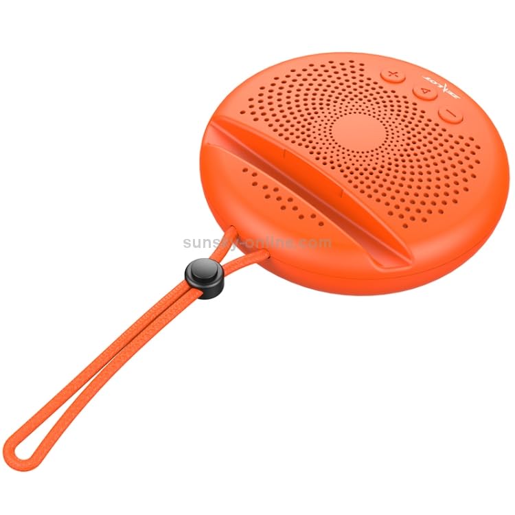 ELECTROPRIME Zealot S24 speaker showing the phone slot and lanyard