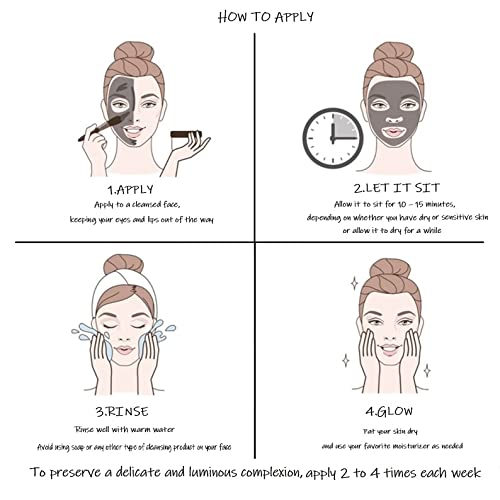 Miss Aura Best Acne Kit For Clearing Up Breakouts - Daily Facial Cleansing Bar & Dead Sea Mud Mask For Acne-Prone & Oily Skin Both With Advanced Salicylic Acid Helps Reduce Symptoms Of Acne #TOP6