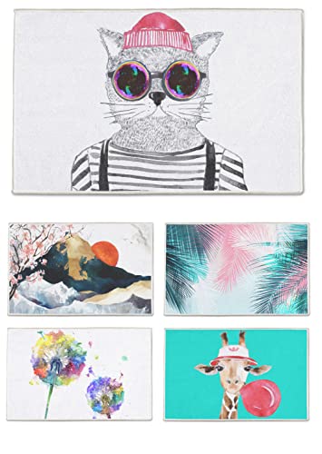 arteneur® rutschfeste Badmatte 50x80 – Antirutsch Badteppich mit Memoryschaum, Waschbar &...