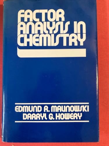 Factor Analysis in Chemistry