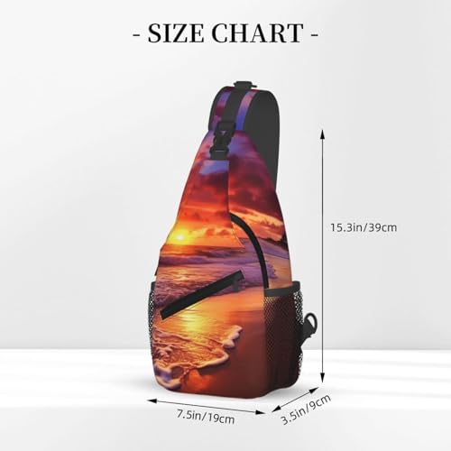 Bolso cruzado de pecho para hombre tipo bandolera negro miniatura 3