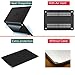 MOSISO Compatible with MacBook Pro 16 inch Case 2020 2019 Release A2141 with Touch Bar Touch ID, Protective Plastic Hard Shell Case & Keyboard Cover & Screen Protector & Storage Bag, Black