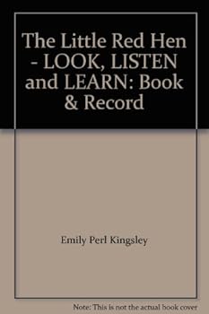 Paperback The Little Red Hen - LOOK, LISTEN and LEARN: Book & Record Book