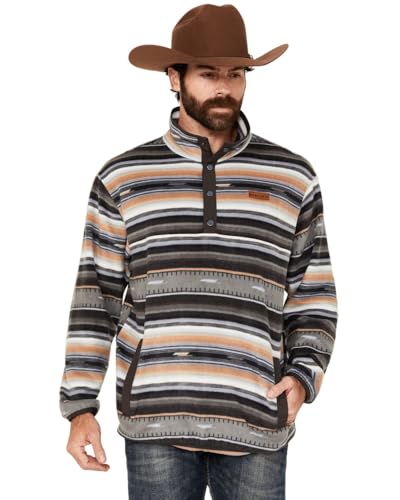 Cinch Men's Black Serape Pullover