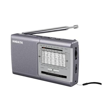 XHDATA D219 Portable Retro Radio Cover