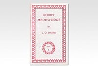Short Meditations - Vol.1 0881720003 Book Cover