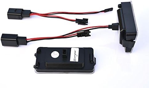 For Seat Leon Toledo Cordoba Ibiza Altea LED License Number Plate Light Lamp