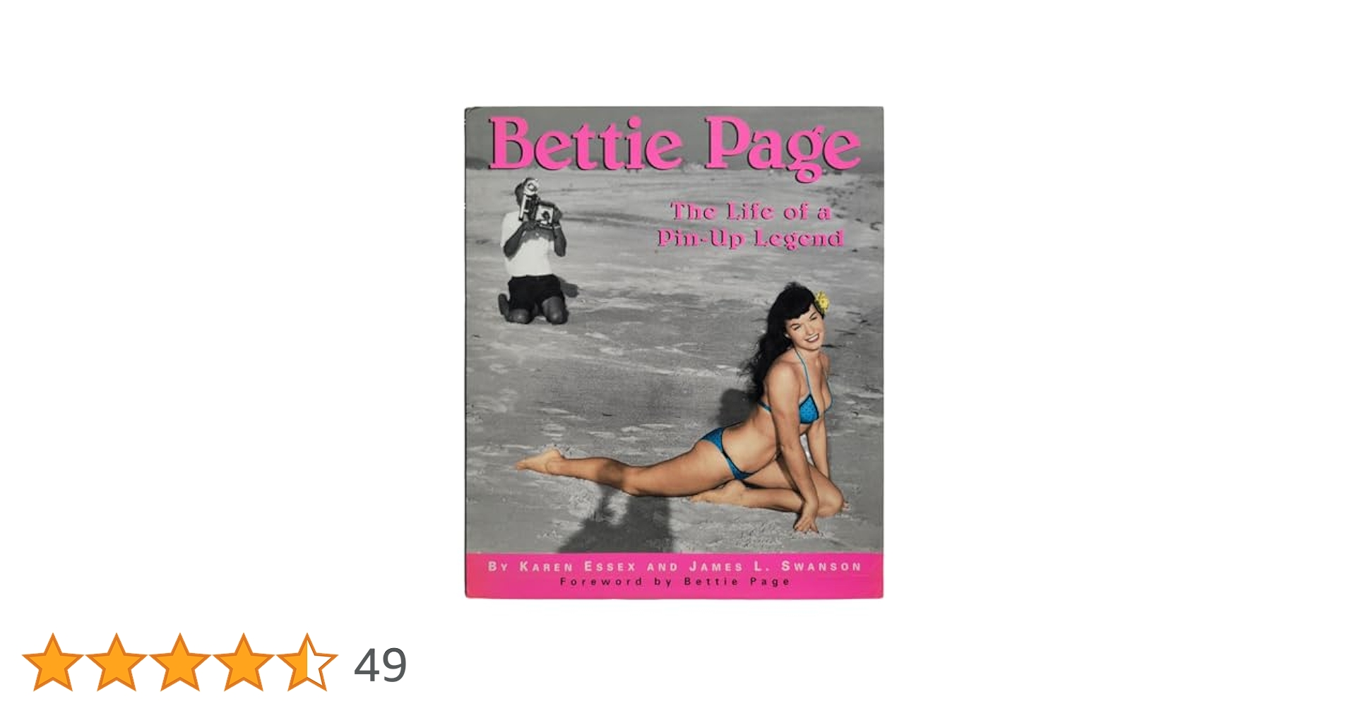 Bettie Page：The Life of a Pin-Up Legend Amazon | Bettie Page: The Life of a Pin-Up Legend | Swanson