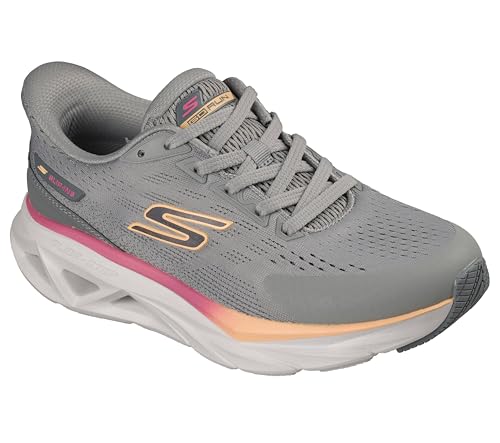 Skechers Slip-ins Glide Step Vortex femme gris 7 Wide baskets confort