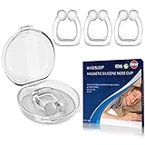 🍃 Cómodo Suave Medical Silicone100% Bpa Free: La nueva versión 2022 de Snore Stopper está hecha de silicona médica de alta calidad, sin olor y de alta calidad, totalmente libre de BPA y otros agentes químicos de soplado. Duerma como si fuera primavera y respire siempre aire fresco.La caja correspondiente proporciona una excelente protección contra el polvo y la suciedad y hace que el producto sea más duradero.
