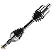 Detroit Axle - Front CV Axle Shafts for Chevrolet Impala, Pontiac Grand Prix Buick Regal LaCrosse Allure Century, 2 CV Axle Shafts Assembly Replacement
