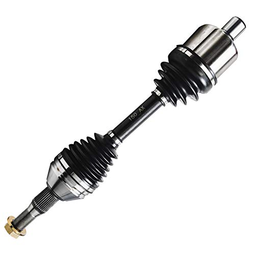 Image of Detroit Axle - Front Left CV Axle Kit for Chevy Impala Pontiac Grand Prix Buick LaCrosse Regal Allure Century Olds Intrigue Driver Side CV Axle Assembly Outer Tie Rod End Replacement