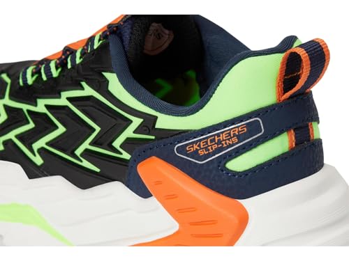 Skechers Kids Boys Skech-Bots 2.0 Sneaker, Black/Lime, 13 Little Kid by Skechers - Used condition - Image 2