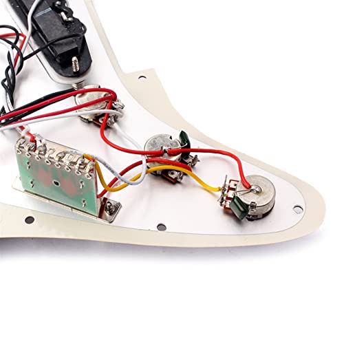 Alfaal Loaded Guitar Pickguard Electric Guitar Pickup Plate Sss Loading Panel Set #TOP5