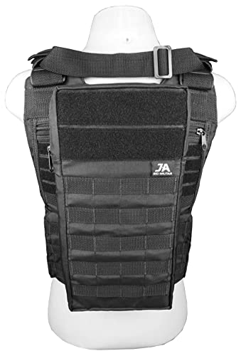 Colete Modular Tático JA3 + 4 acessórios JA Rio MIlitar (M)