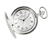 Pierre Laurent Swiss Made Solid Sterling Silver Quartz Pocket Watch 5304