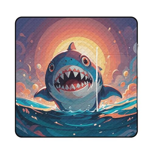 Couverture de plage à fermeture éclair imperméable et tapis pliable pour camping