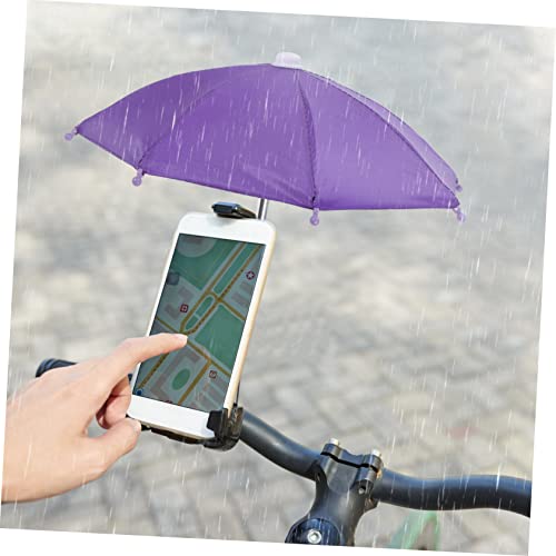 Didiseaon 16 Pçs Guarda-Chuva De Telefone De Ciclismo Decoração Ao Ar Livre Decoração Botânica Minit