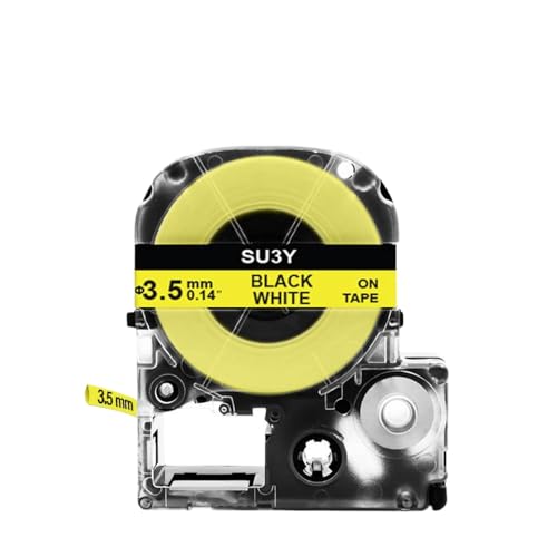 LK-4WBA5 LK-4YBA5ƌ݊̂Heat Shrink Tube SU5S SU5Y SU3W SU3Y SU11Y 3.5mm 5mm 11mm LW-300 LW-400x[J[p(3.5mm Yellow)