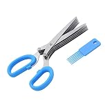 PULABOStationery 5-series shredder Shredded paper scissors Manual shredder