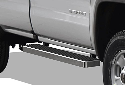 Estribos laterales de acero inoxidable APS para camioneta 6 pulgadas