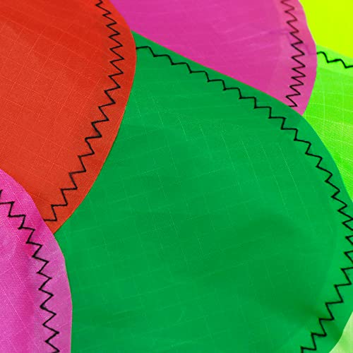 9Km Dwlife 32 In Rainbow Fishing Windsock Spinner Garden Decoration #TOP2