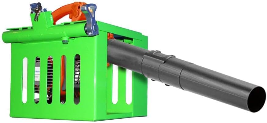Green Touch MTC100 Multi-Tool Cage Rack for Open and Enclosed Trailers - Chainsaw, Handheld Blower, Hedge Trimmer Rack