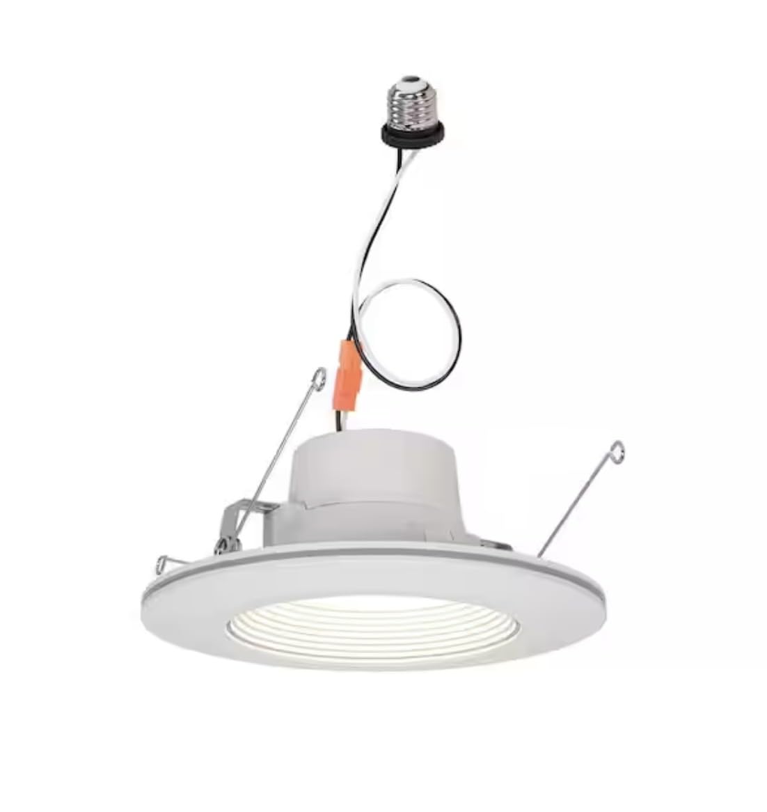 Dom6 Led Snapklik.com : Commercial Electric 6 In. White Integrated LED Recessed ...