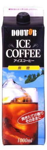 Amazon.co.jp: ドトール アイスコーヒー 1000ml×6本 : 食品・飲料・お酒