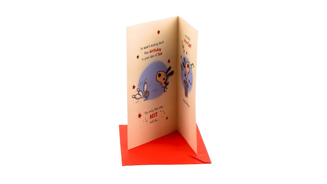 Carte Joyeux Anniversaire Petit Garçon Jeune Lecteur Enveloppe Blanche 12x17 5cm - La Poste Pro