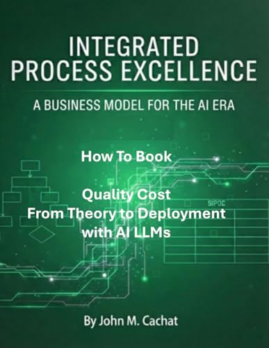 Quality Cost From Theory to Deployment with AI LLMs: Leveraging the IPE Process Platform (Integrated Process Excellence℠ (IPE))