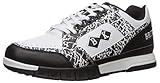 British Knights mens Metros Fashion Sneaker, Black/White/Elephant, 12 US