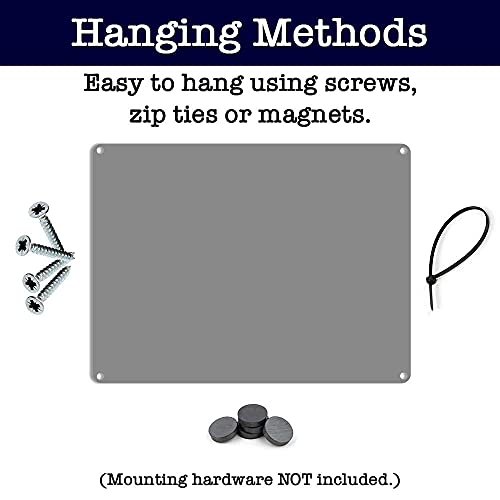 Captain’s Quarters, 5.75 x 15.5 Inch Aluminum Sign, Boat, Ocean, Sea and Pirate Themed Decor, Gifts for Boaters, Sailors, Skipper, Deckhand, First Mate, Crew, Fishermen AL-0616-RK1046ST - Image 5