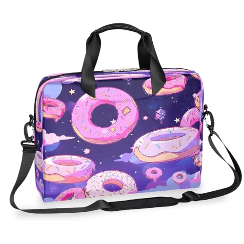Bolso para laptop unisex 15.6-16 pulg púrpura con diseño