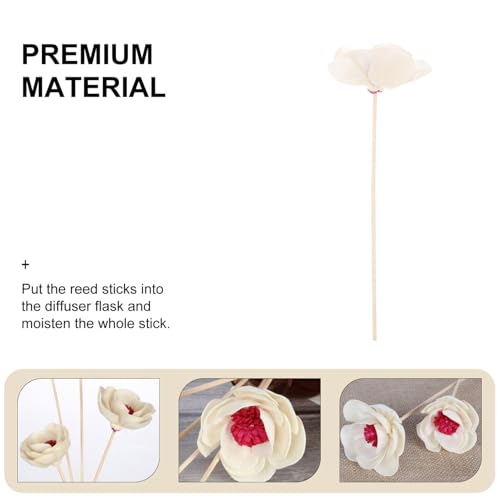 Difusor de perfume con varillas de ratán IMIKEYA 4 piezas miniatura 3