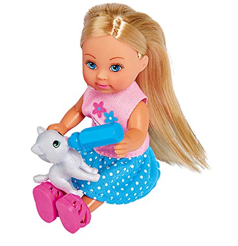 Simba Evi Love Muñeca con Coche de Gatos 12 cm miniatura 2