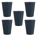 GLEAVI 5 Stück Trinkbecher Küchenbecher Aus Plastikbecher Kinderbecher Mehrwegbecher Aus Plastiktassen Für Wasserbecher Tasse Pp