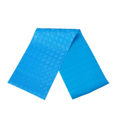 Alfombra antideslizante para escalera de piscina Milisten azul