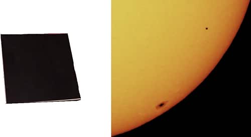 4"x4" Solar Filter Sheet for Telescopes, Binoculars and Cameras