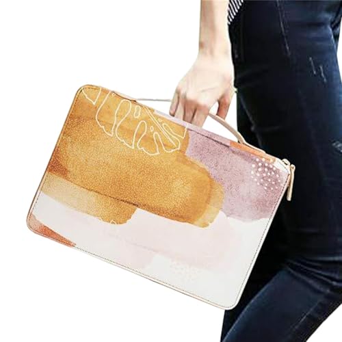 Funda protectora de piel sintética para laptop contra golpes y polvo en viajes