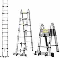 伸縮はしご 最長2.9m 耐荷重150kg 自動ロック 楽天市場】伸縮はしご はしご 2.9m+2.9m 最長5.8m 耐荷重150kg