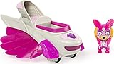 Paw Patrol, Mighty Pups Charged Up Skye's Deluxe Vehicle with Lights and Sounds
