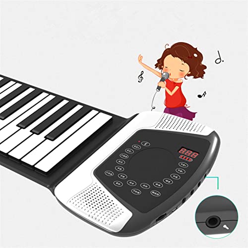 TSTS Piano électrique Pliable Clavier 88 Keys avec Clé USB Joueur Professional Piano Numérique Piano MIDI Clavier… - Les Beatles, Paul McCartney, John Lennon, RIngo Starr, George Harrison TSTS Piano électrique Pliable Clavier 88 Keys avec Clé USB Joueur Professional Piano Numérique Piano MIDI Clavier… – Image 5
