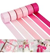 LoomJoyz Double Faced Satin Ribbon - 5/8 Inch X 100 Yards, Pink - View #7